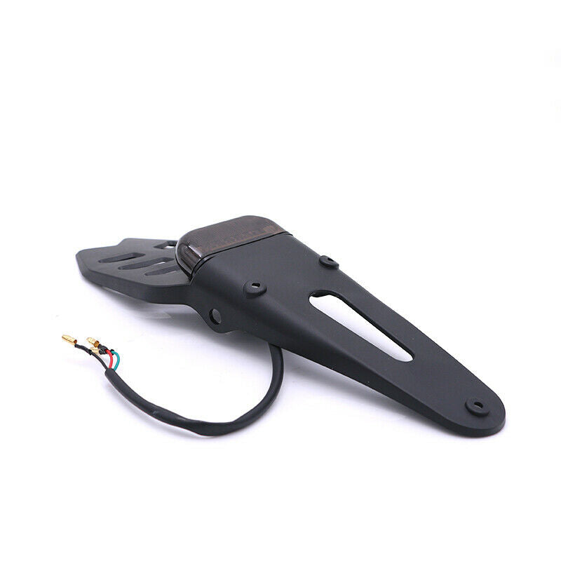 Off-road Dirt Bike Motorcycle Smoke Rear Fender Brake Fish Style Tail Light Lamp