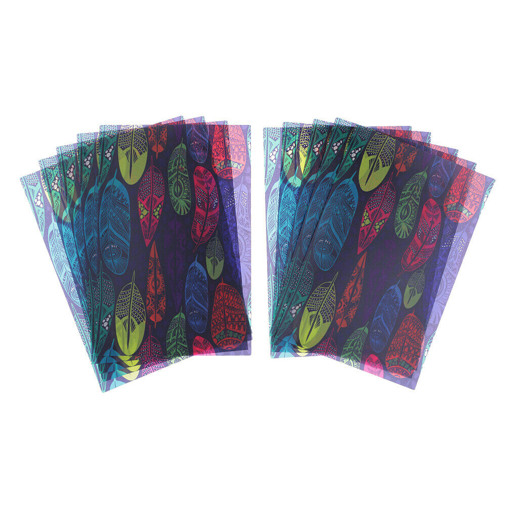 Set of 10Pcs Colorful Wrap Wrapping Waxed Paper Sheets for DIY Handmade Soap