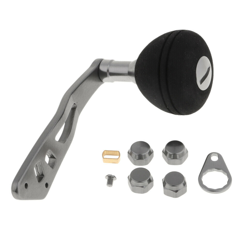 2 Pcs Universal Fishing Reel Handle Knob Grip for Baitcasting Left / Right