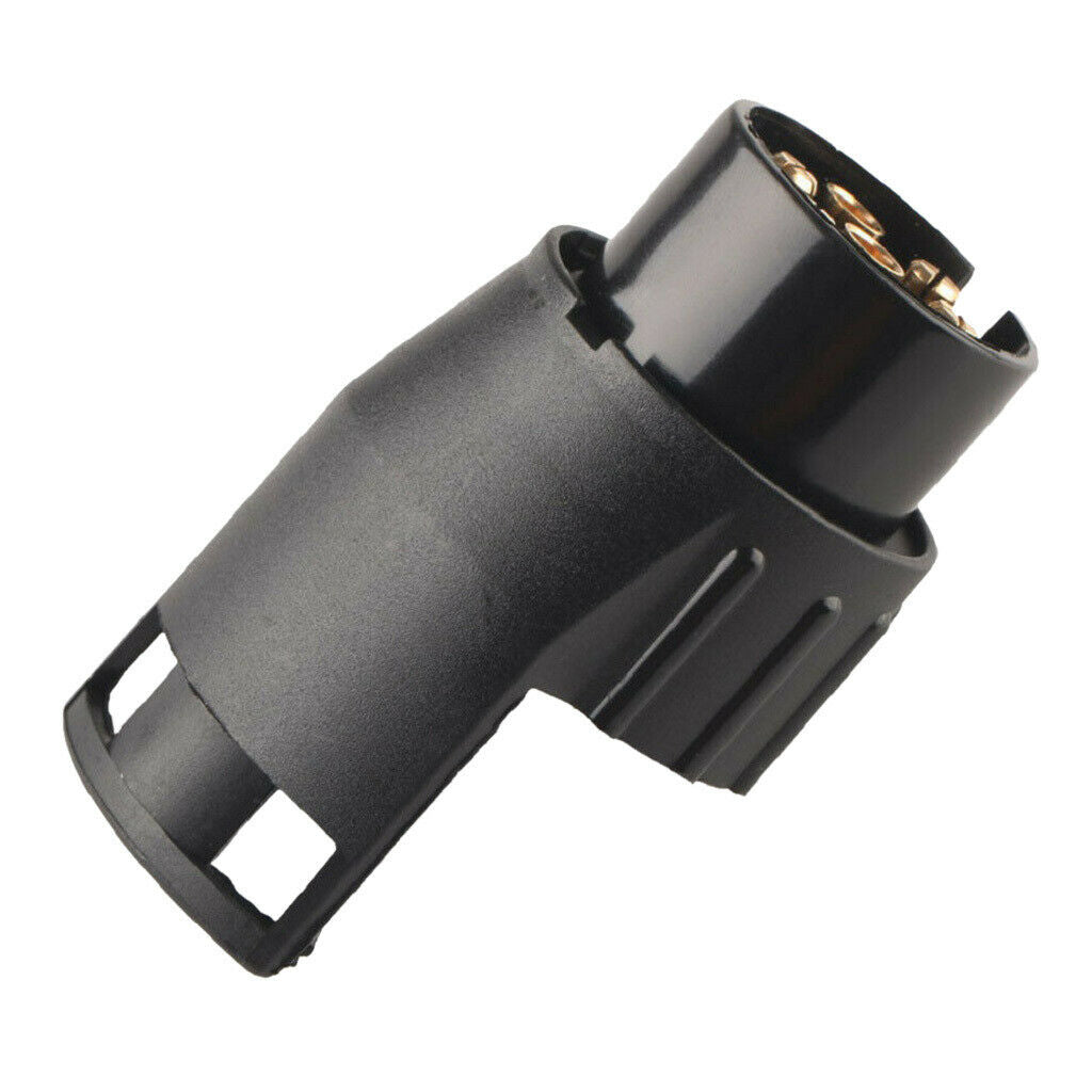 Car Trailer Truck 7-Pin to 13-Pin Plug Adapter Converter Tow Socket 12V