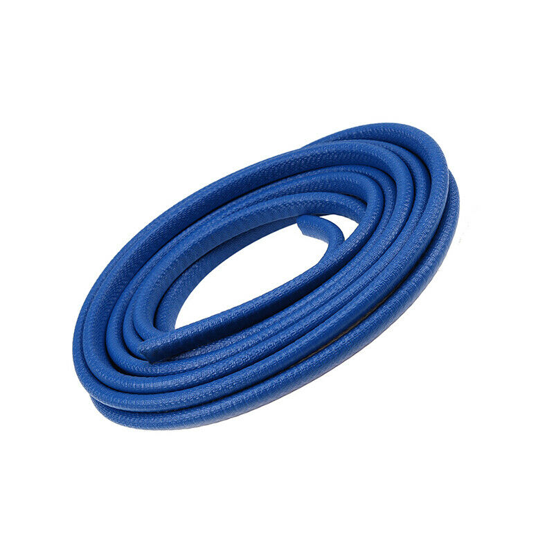 4.5M Car Seal Strip Molding Edge Trim Door Window Protector Guard Blue Rubber