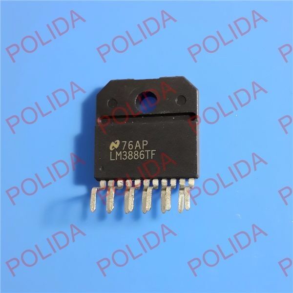 10PCS Audio Power Amplifier IC NSC ZIP-11 ( TO-220-11 ) LM3886TF LM3886TF/NOPB