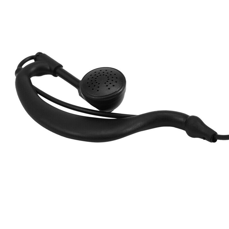 2 Pin PTT Ear Hook Earpiece Earphone MIC For MIDLAND Walkie Talkie G6/G7/G8/G9S8