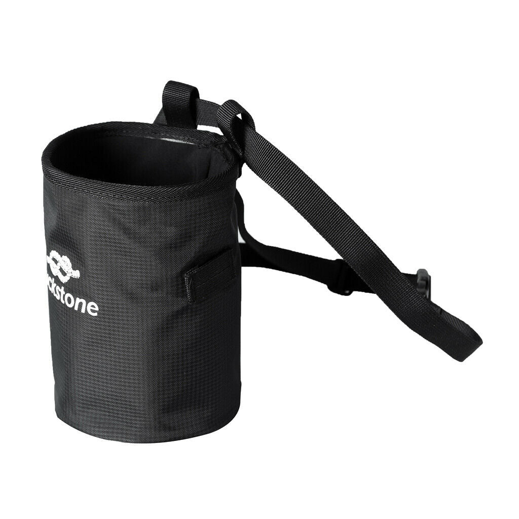 Climbing Chalk Bag with Belt + 1 Pair Non-slip Gloves for Climbing Gymnastics