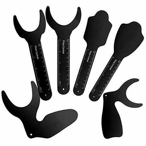 6PCS/Set Dental Photo Contrast Background Boards Palatal Photography Contraster