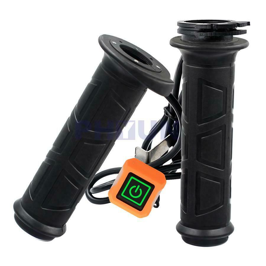 Pair Adjustable Temperature Electric Heat Handlebar Motorcycle  22mm Universal