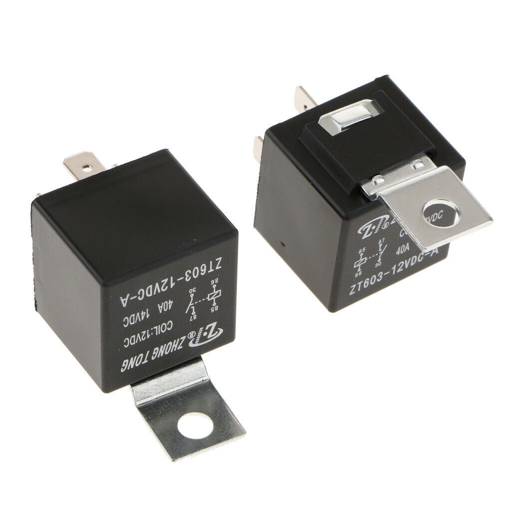 3 Pieces SPST Relay Normally Closed Normally Open Auto Changeover Relay