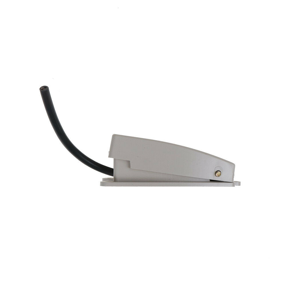 AC 220V 5A SPDT NO NC Metal Nonslip Momentary Power Treadle Foot Pedal Switch WF