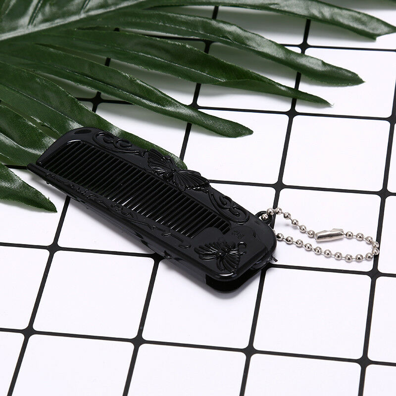 portable hair comb brush heychain foldable massage comb anti-stati chair c.l8
