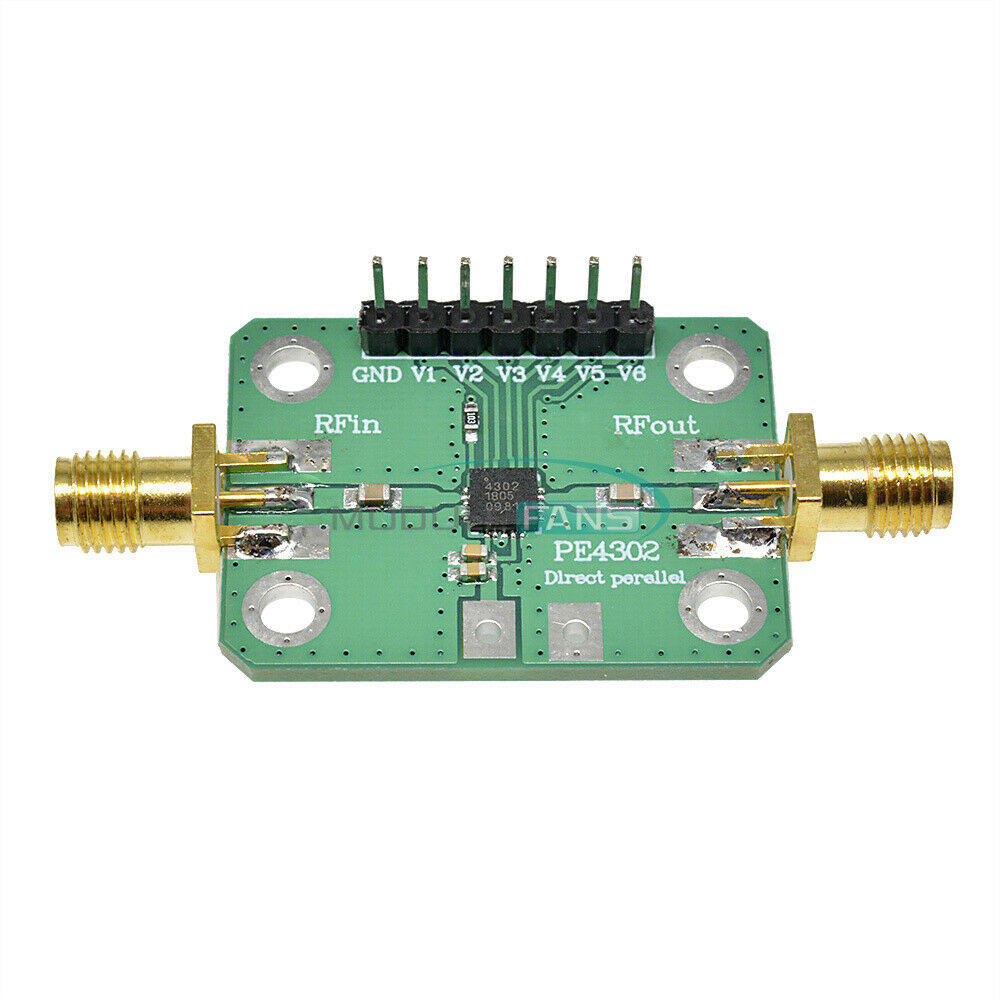 PE4302 1MHz-4GHz Numerical Control RF Attenuator Module Parallel Immediate Mode