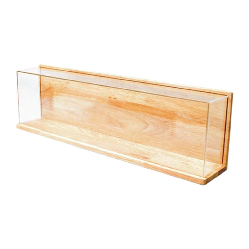 Clear Acrylic Display Case, Mounting Countertop Box  Organizer, Dust-proof