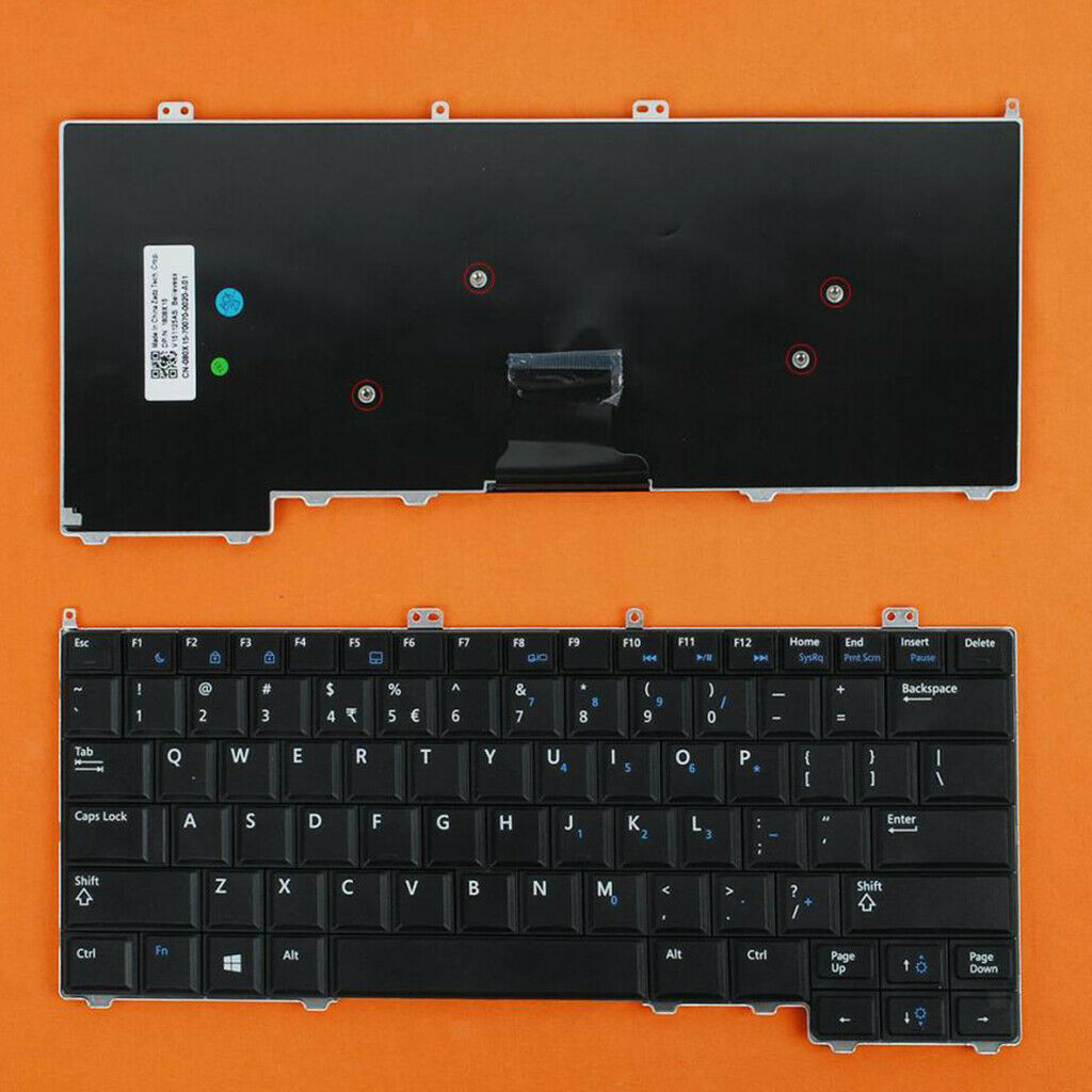 US Laptop Computer Keyboard Keypad for Dell Latitude12 7000 E7420 E7240