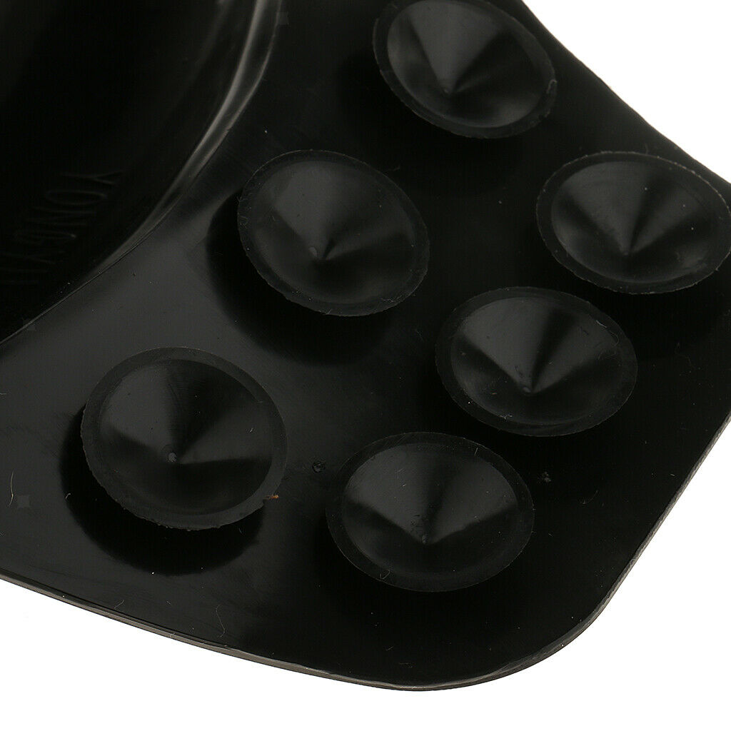 2pcs Neck Rest Cushion Neck Pillow Black Salon Durable 17x17x4cm Black