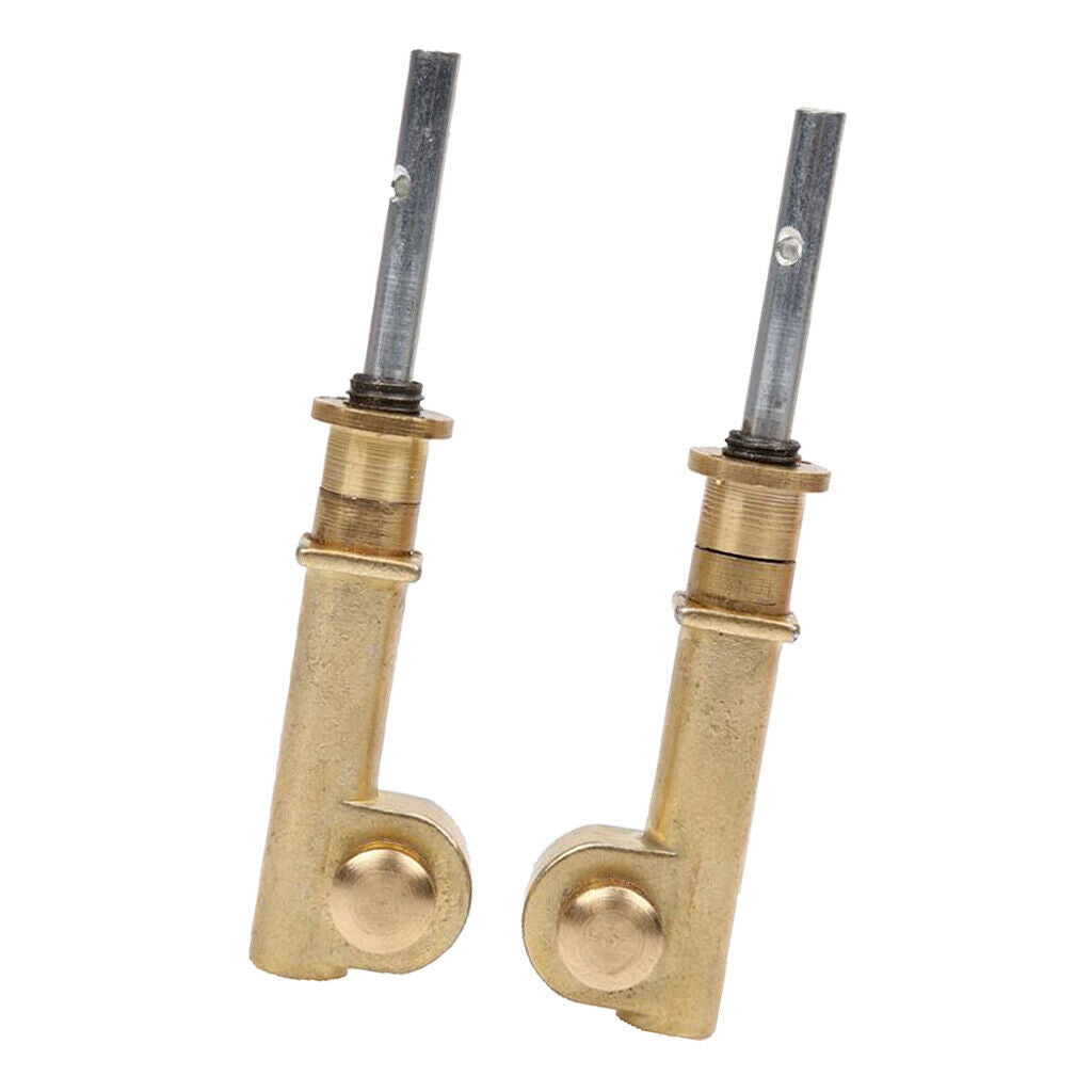 2 Pack Copper Erhu Axis Shaft Chinese Traditional Erhu accessories