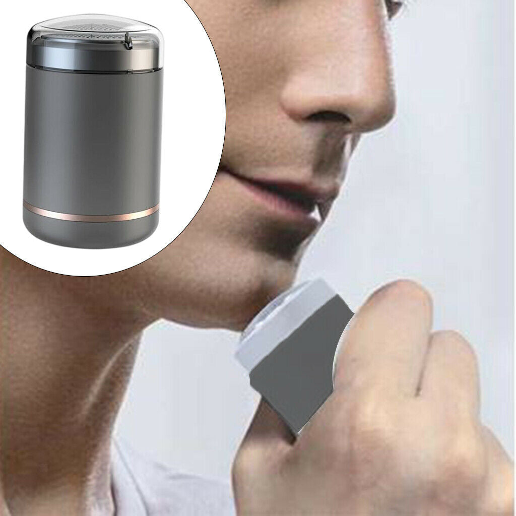 Mini Electric Shaver Cordless Razor Beard Trimmer Wet Dry Use Waterproof