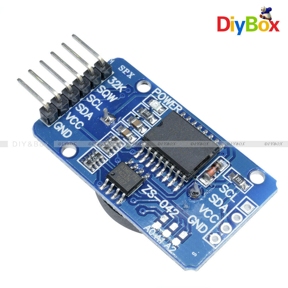10PCS DS3231 AT24C32 IIC Precision Real Time Clock RTC Memory Module for Arduino