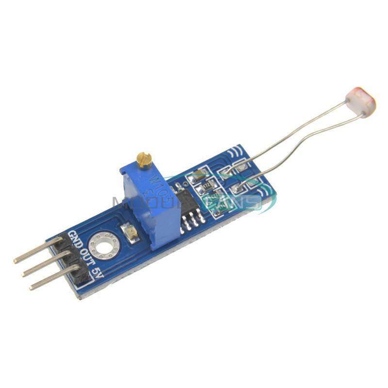 5PCS LM393 Optical Photosensitive light Sensor Module Shield DC 3-5V For Arduino