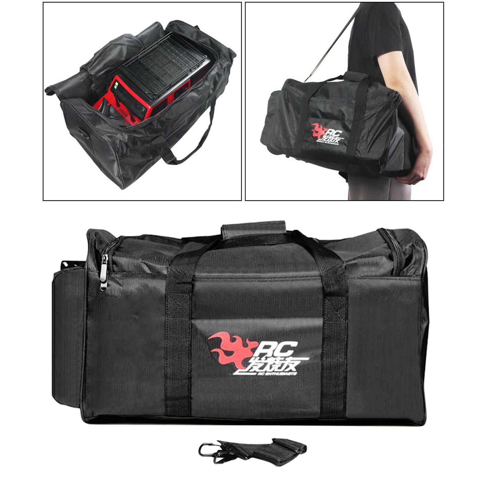 Waterproof RC Car Storage Bag Carry Bag Protector for 1/10 Flat Running Car