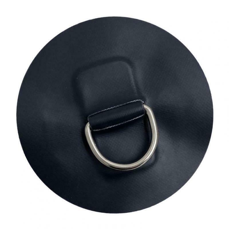 Stainless Steel D-Ring Pad Patch for PVC Inflatable Boat Raft Canoe Dinghy Kayak