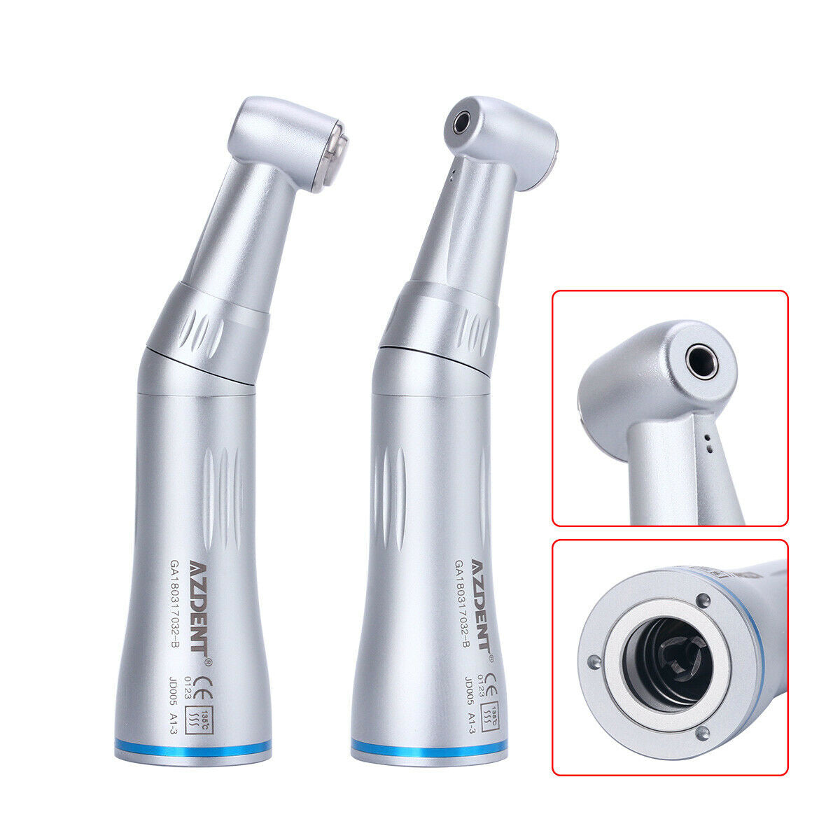 2Pcs Dental Internal Inner Water Spray Pipe Push Button Contra Angle Handpiece