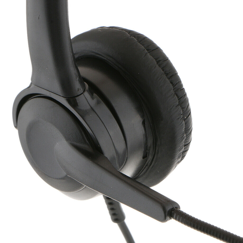 Monaural Headset With 3.5mm  , Over-The-Head Noise Cancelling Headphone