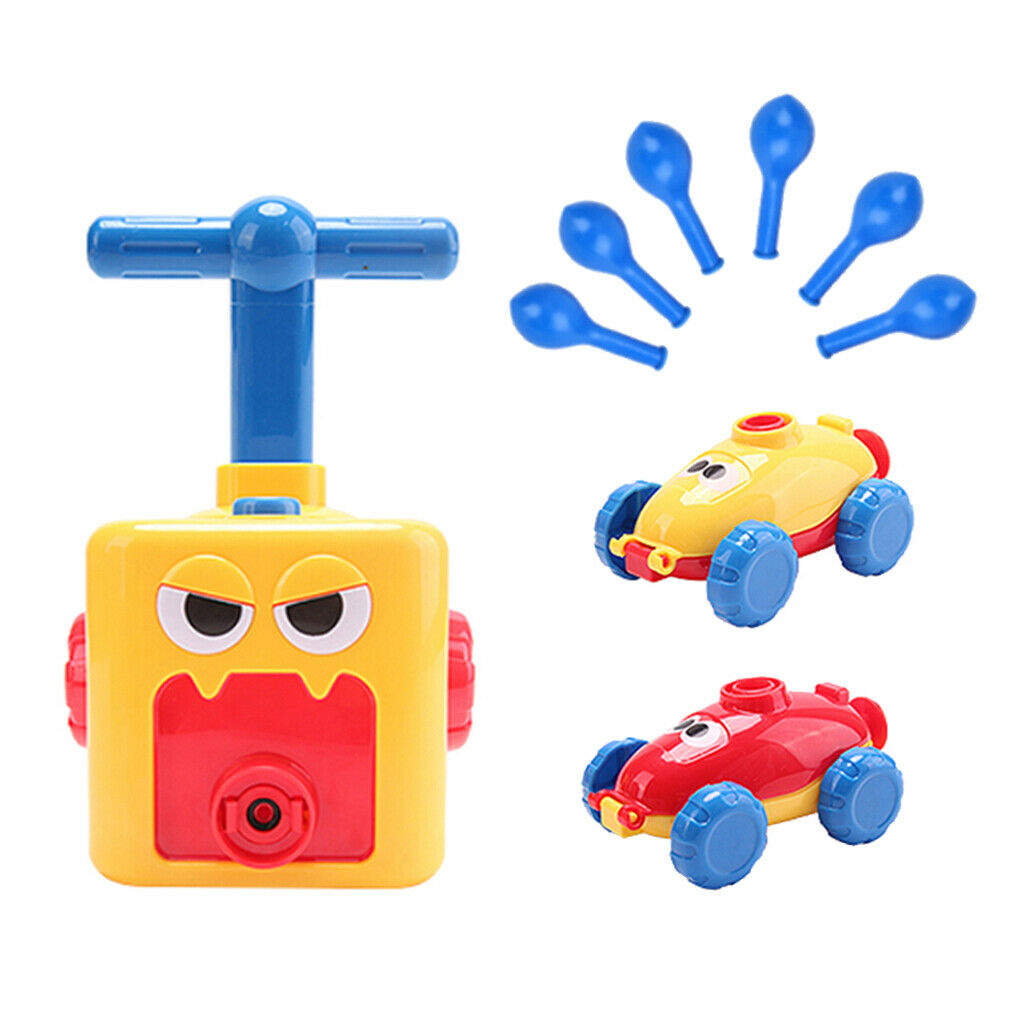 Children's Inertial Power Balloon Car Educational Game Set Toddler Learning