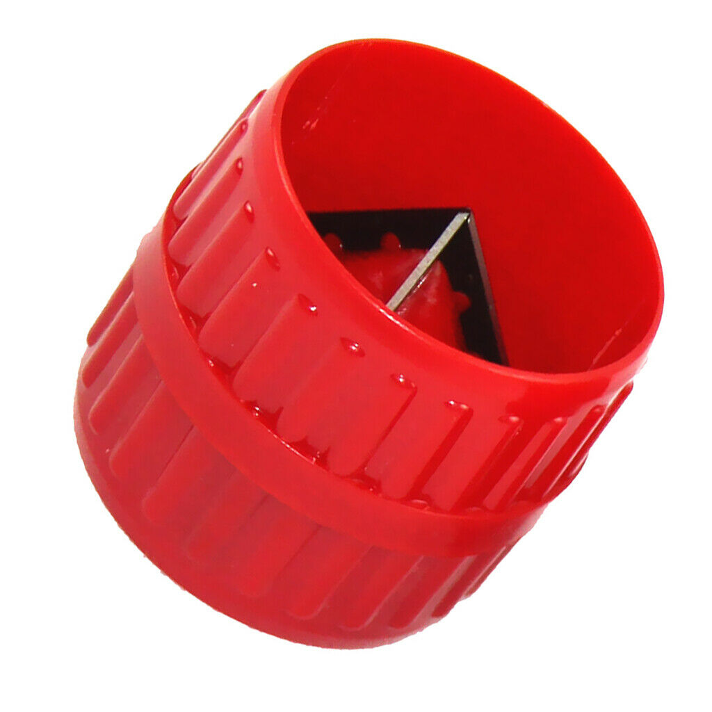 3-38mm Red Deburring Tool Metal Tubes Pipe Reaming Tool Deburrer Heavy Duty