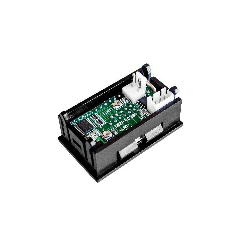 Dc0-100V 10A Led Dc Dual Display Digital Voltage 10A Ammeter Head Red and Blue