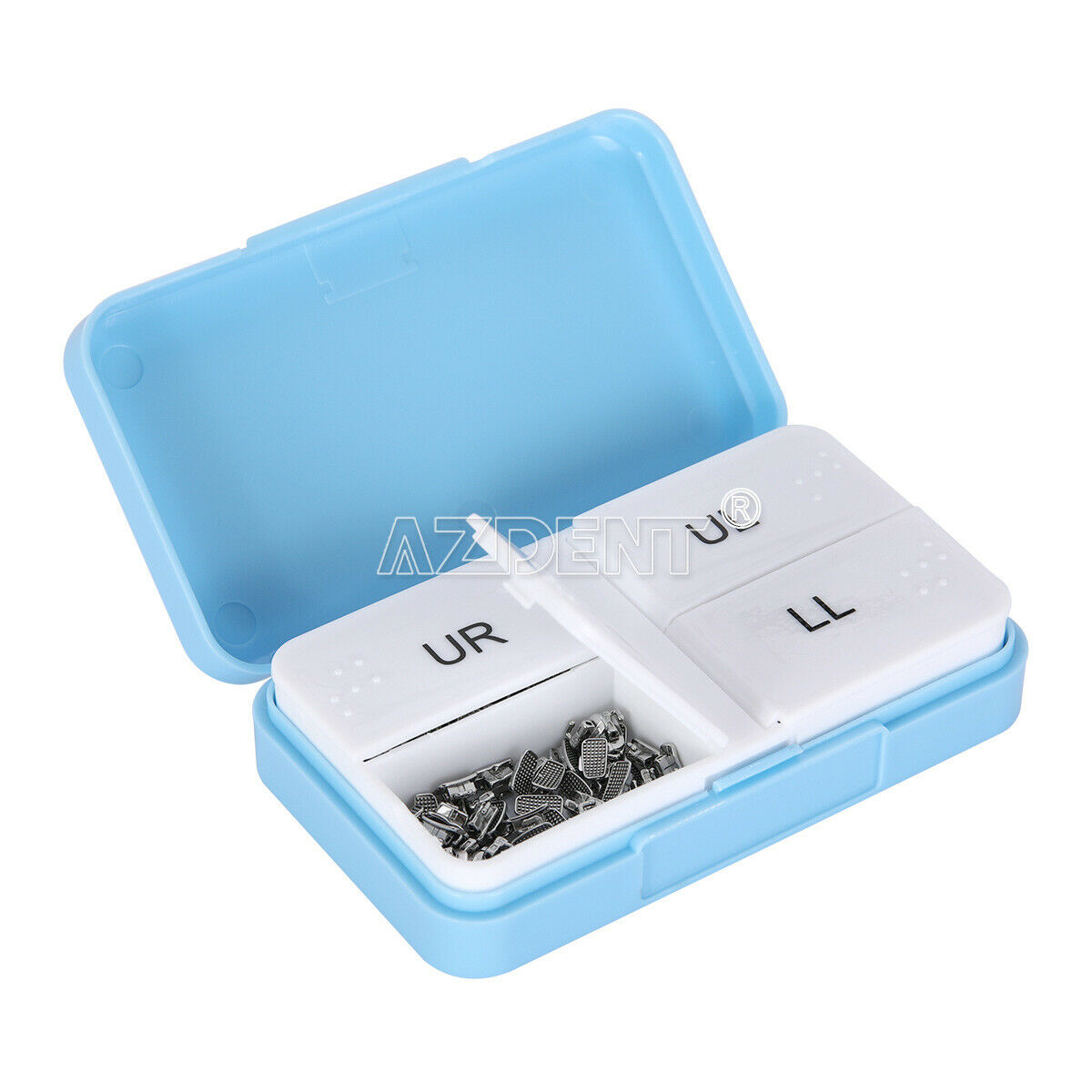 50 Set Dental Ortho 1st Molar Sgl MBT.018 Buccal Tube N-Conv Monoblock Bondable