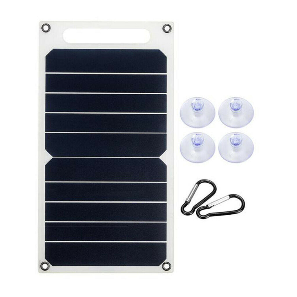 6V 6W Portable Solar Power Charging Panel USB Charger for Cell Phone Tablet