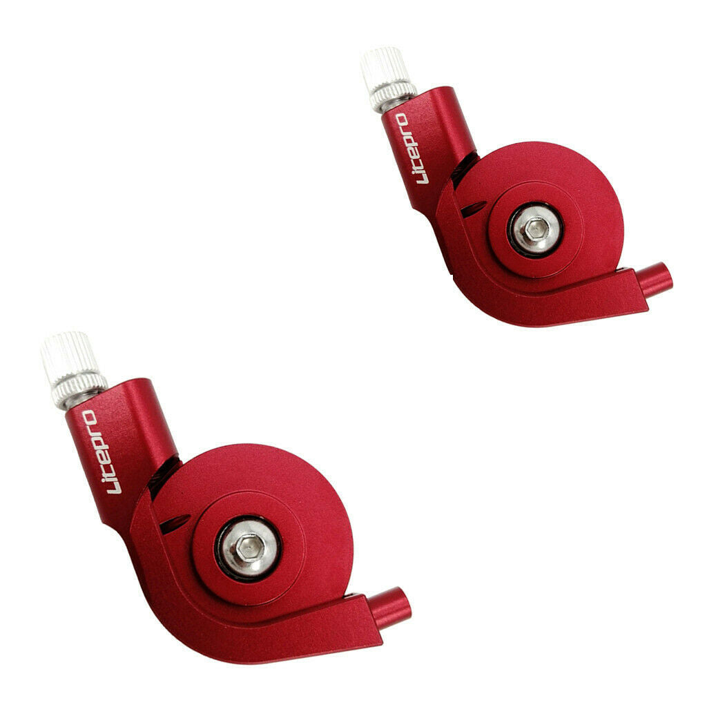 2Sets  V Brake Adapter Converter to Caliper Brake Adaptor Red