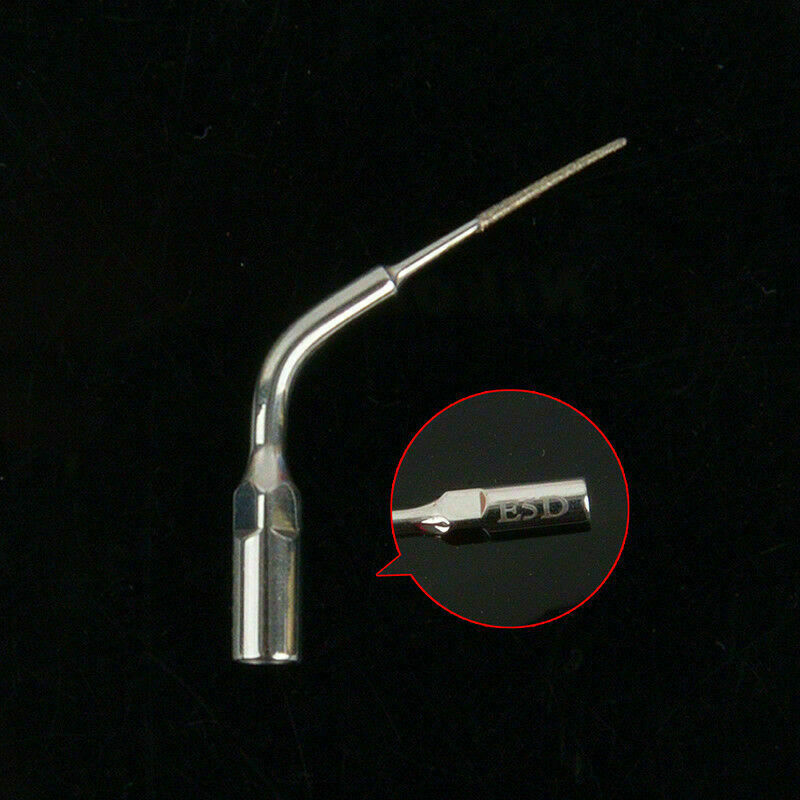 5pcs Dental Diamond Endo Tip E5D For EMS/Woodpecker Ultrasonic Scaler Handpiece