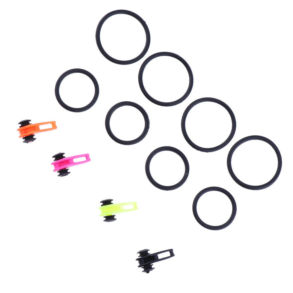 4pcs Multiple Color Fishing Pole Hook Keepers Bait Holders Safety Lures Jig