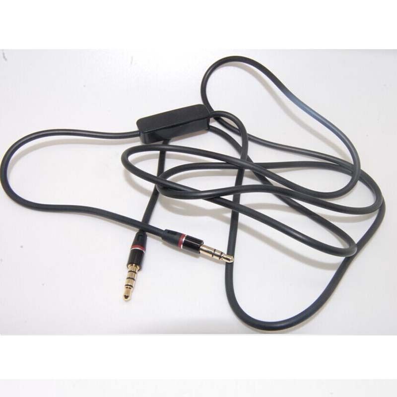 3.5mm Audio AUX Cable Cord w MIC For Voxx 808 HPA88BKG HPA88WHG Headphone gm