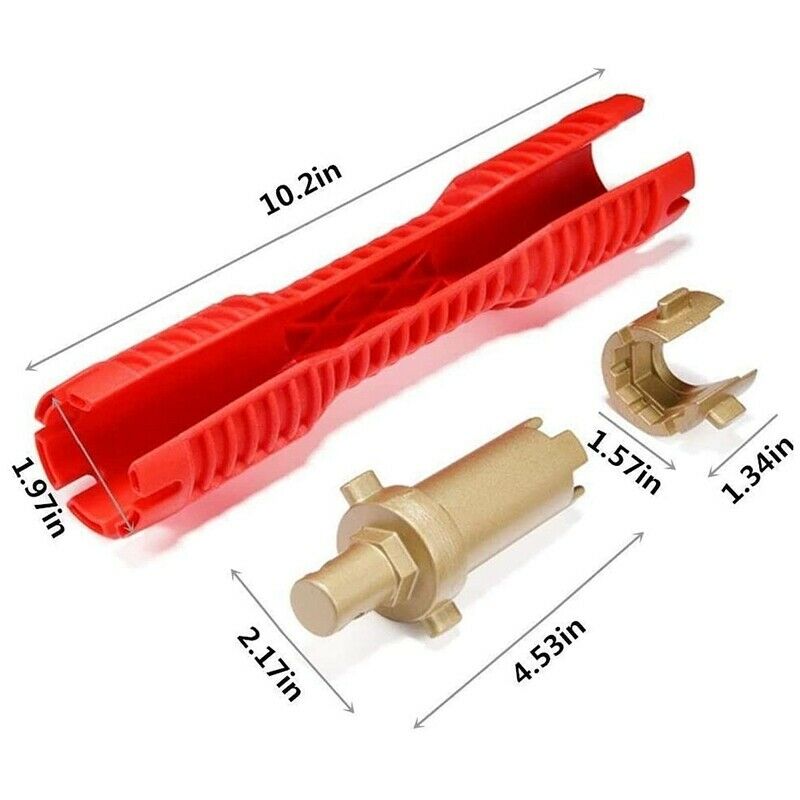 Sink Bathroom Wrench Plumbing Installation Tool Household Faucet Angle Valve SR8