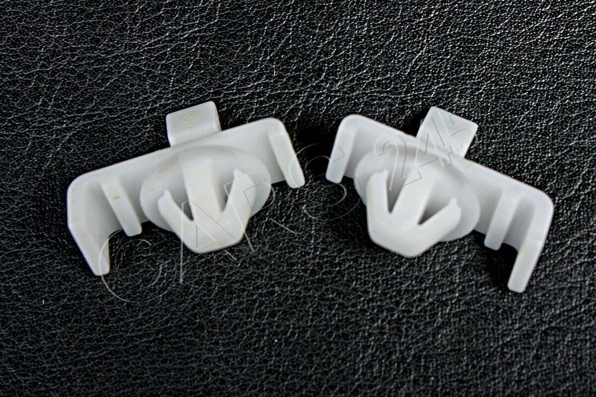Mercedes W124 Coupe 88-95 Front Door Panel Fastener Clips 2 pcs OEM A0019885781