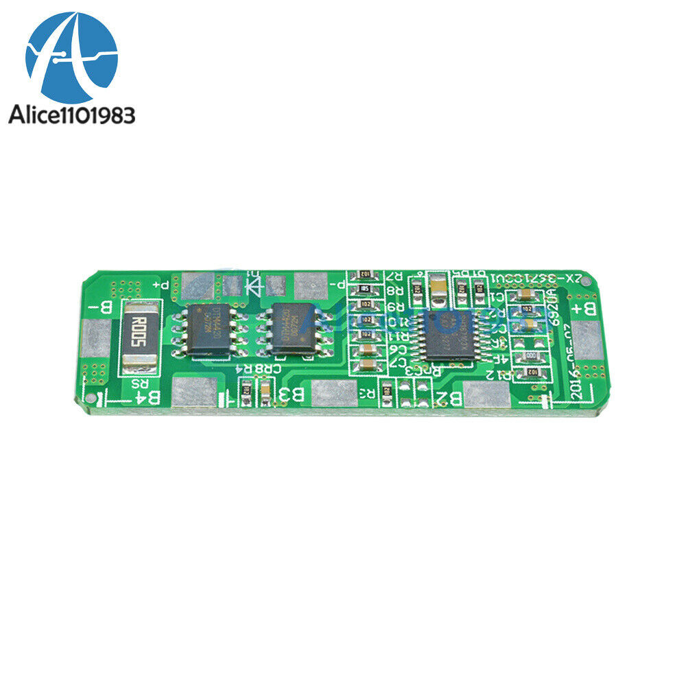 4A-5A PCB BMS Protection Board for 4 Packs 18650 Li-ion lithium Battery Cell 4S