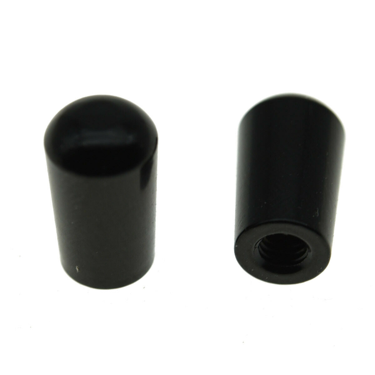 2x Black Metric Metal 3 Way Toggle Switch Tip Pickup Switch Knob for Epiphone