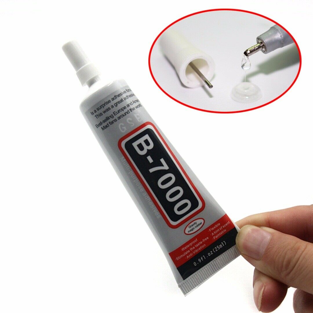 B-7000 25ML Super Glue Industrial Adhesive For Phone Frame Bumper Jewelry Glass