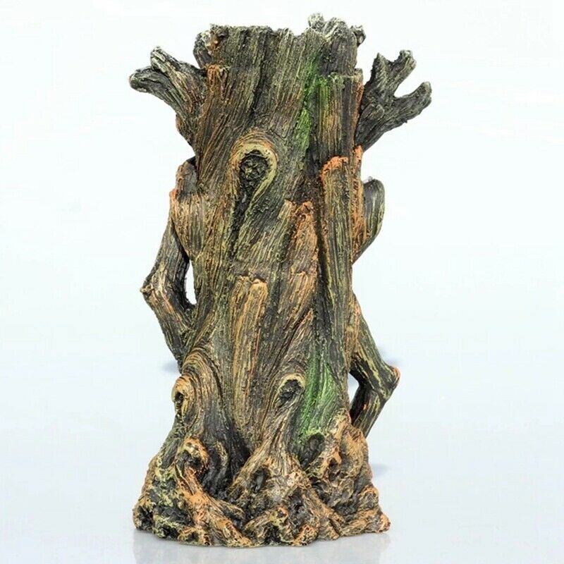 Aquarium Wood Tree Man Decoration Ornaments Fish Shrimp Shelter Fish Tank LaG7K7