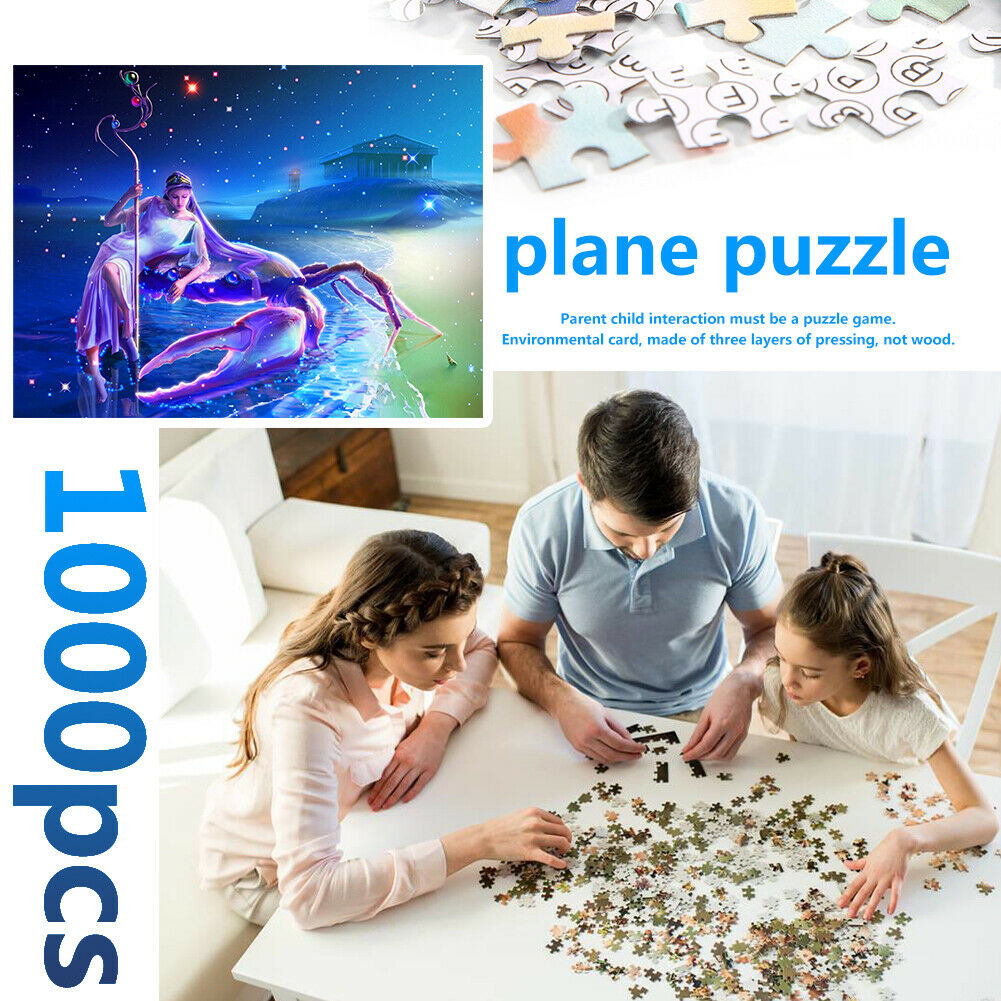 1000pcs DIY Paper Picture Puzzles Jigsaw Beauty Fairy Kids Educational Toys @