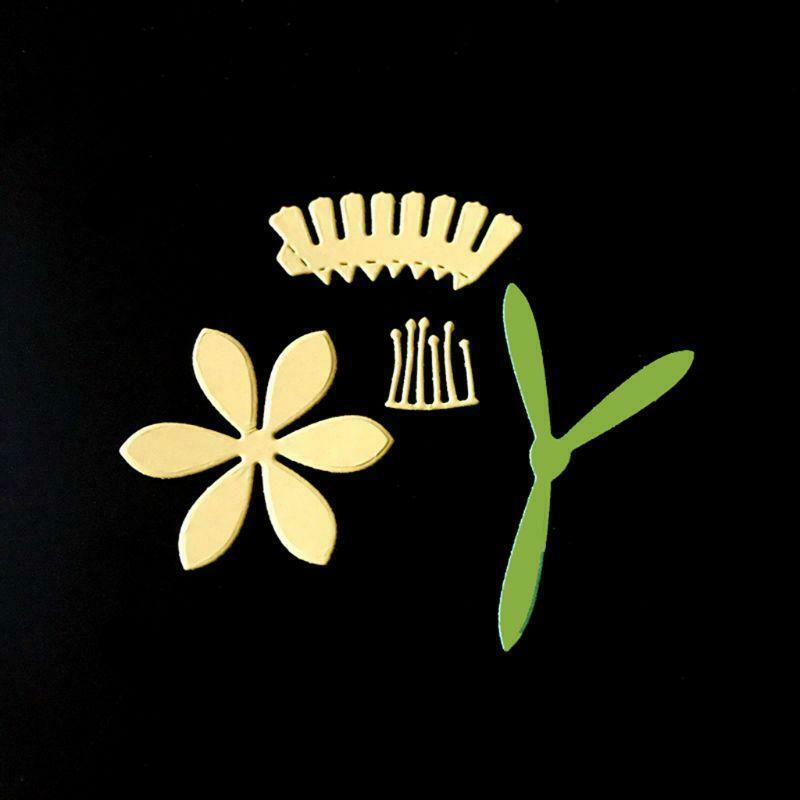 Mini Flower Metal Cutting Dies Stencil Scrapbooking DIY Album Stamp Paper Card