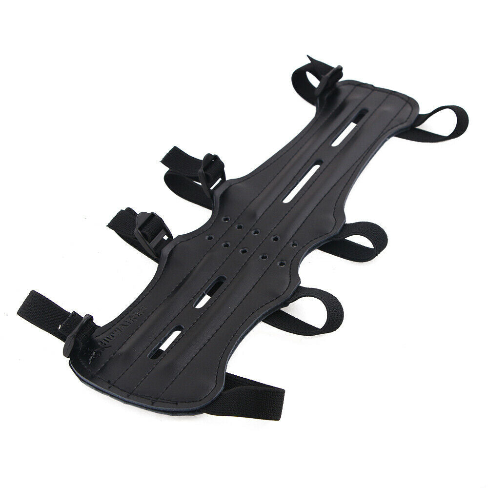 Archery Arm Guard Bow Protect 4 Straps Gear Outdoor Hunting Tools