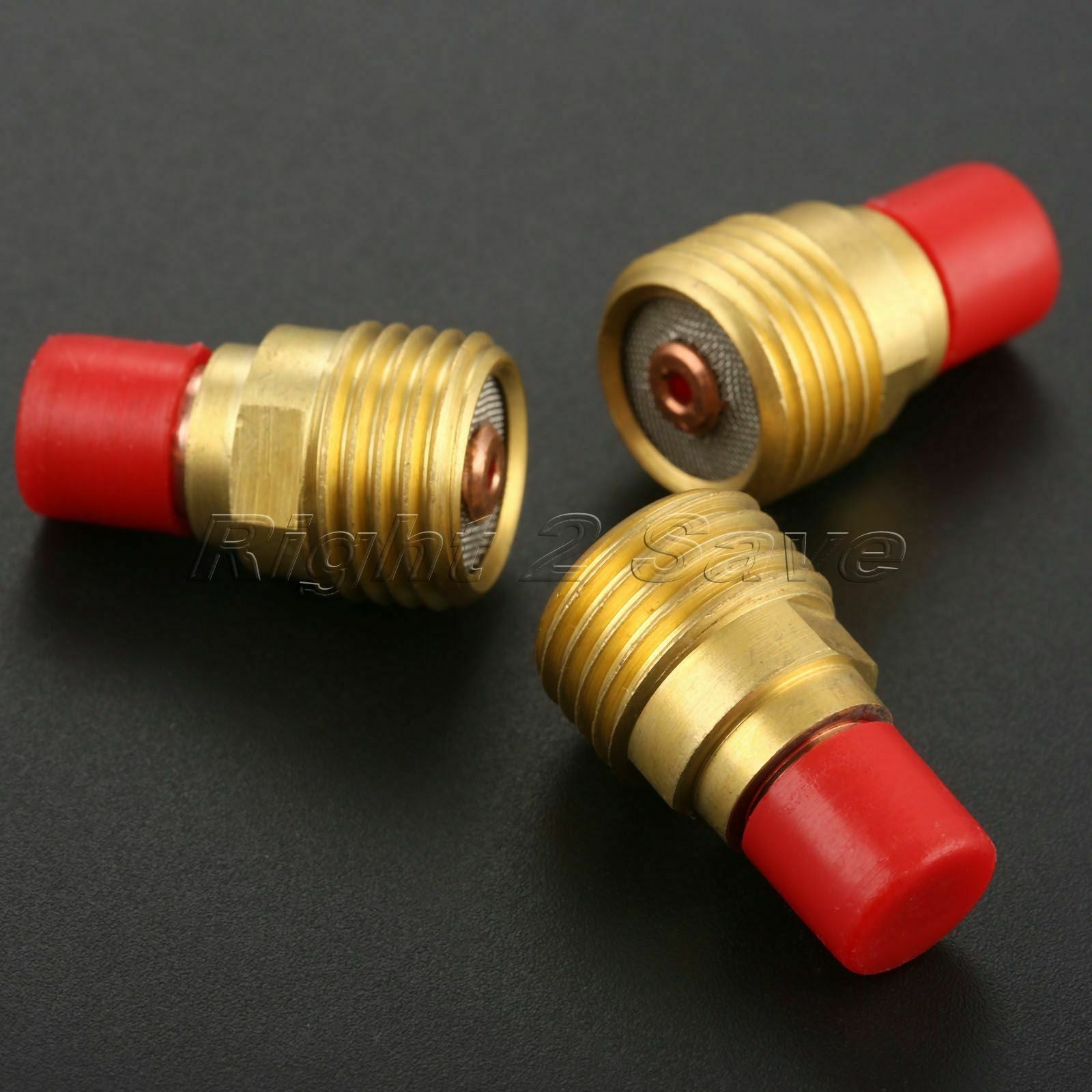 45V25 Collet Body Gas Lens 1.6mm 1/16" for Tig Welding Torch WP 9 20 3pcs/Set