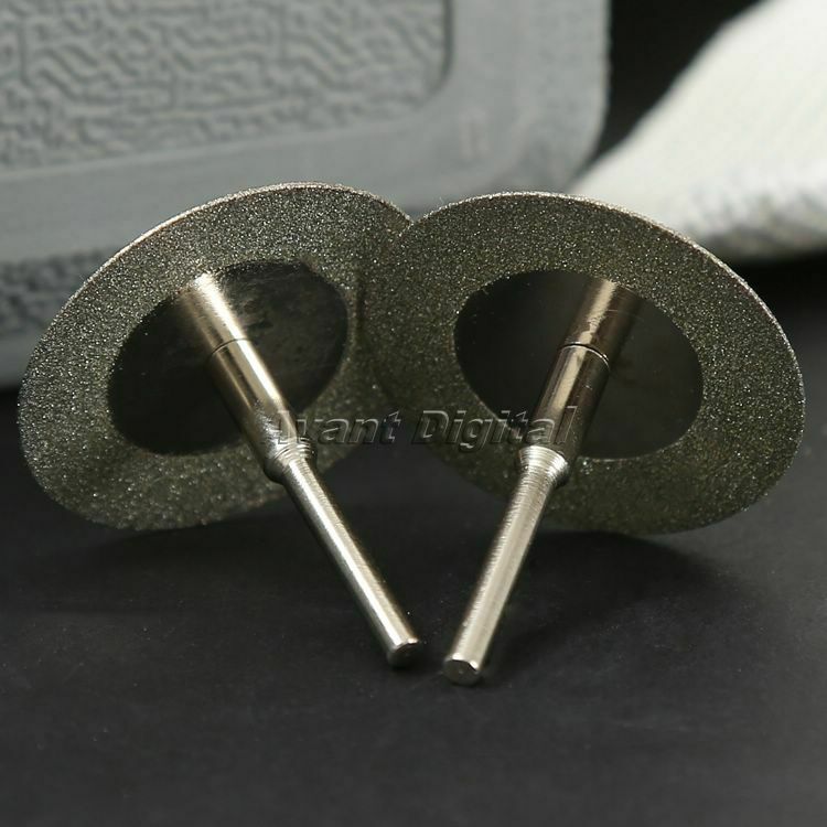 35mm Diamond Coated Cut-Off Wheels Disc Cutting Stone Jade Metal Rotary Tool 10x