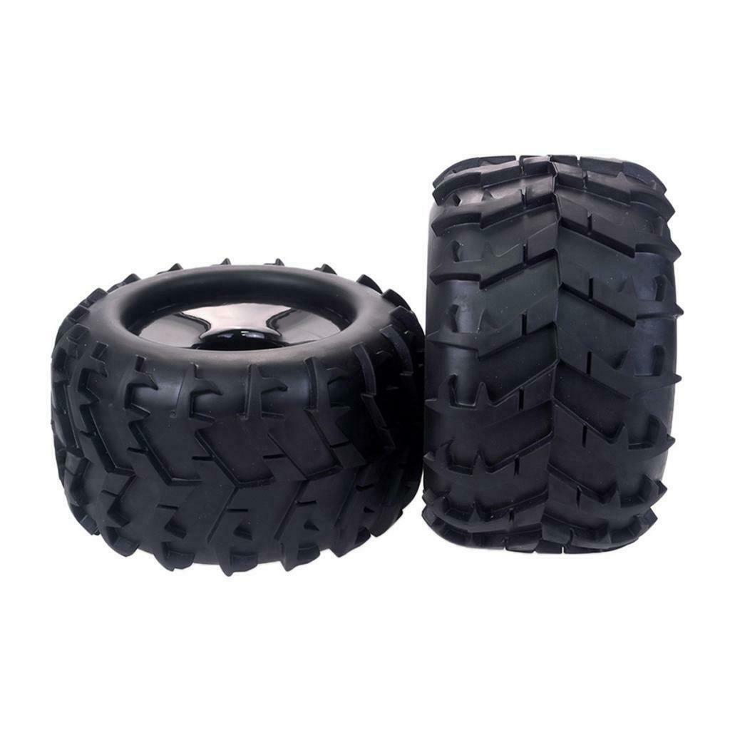 2Pack 1:8 Remote Control Monster Truck RC Buggy Truggy Wheel Rim Tire
