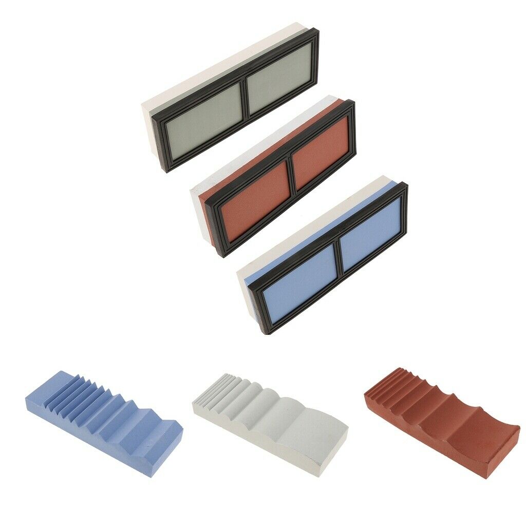 Sharpener Double-Side Diamond Whetstone Sharpening Stone Tools Blue