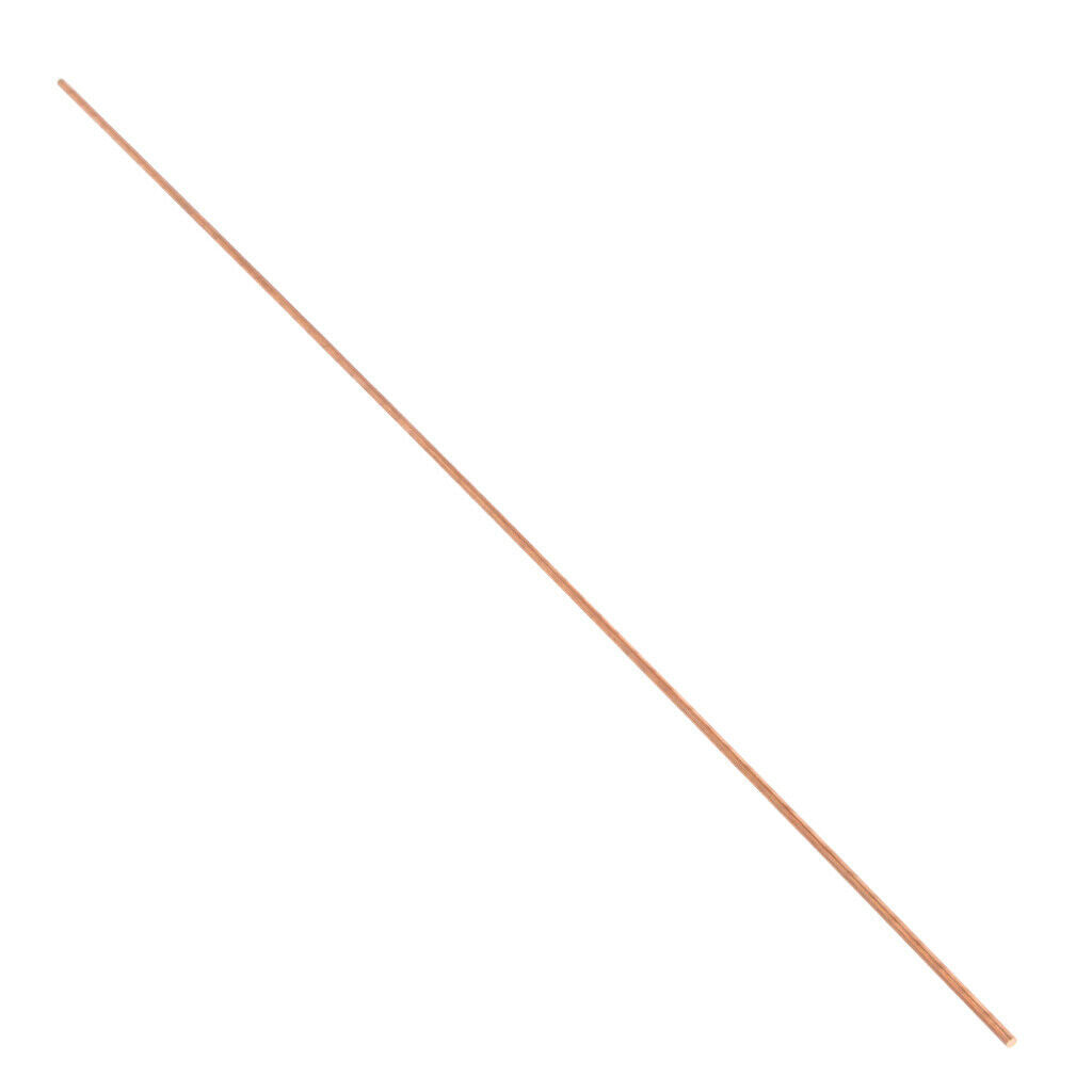20 inch / 50 cm, Diameter 4mm Solid Copper Round Bar Rod, Lathe Bar Stock