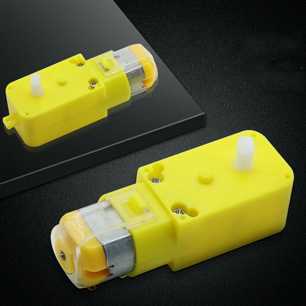 2PCS DC3V-6V DC Gear Motor Intelligent Car Chassis Four Drive Car TT Motor