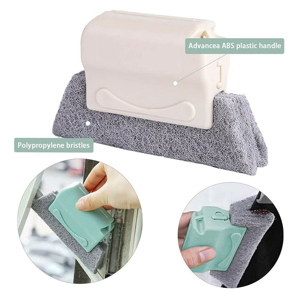 8pcs/Set Cleaning Brush Groove Corners Gaps Door Window Keyboard Clean Tool @